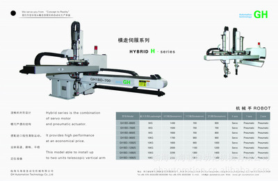 【ROBTO橫走伺服機械手系列】價格,廠家,圖片,其他塑料機械,臨海馬海菲自動化機械-